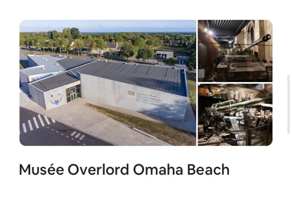 Au Coeur D'Omaha Beach- Colleville-Sur-Mer- Gite 2 Екстериор снимка