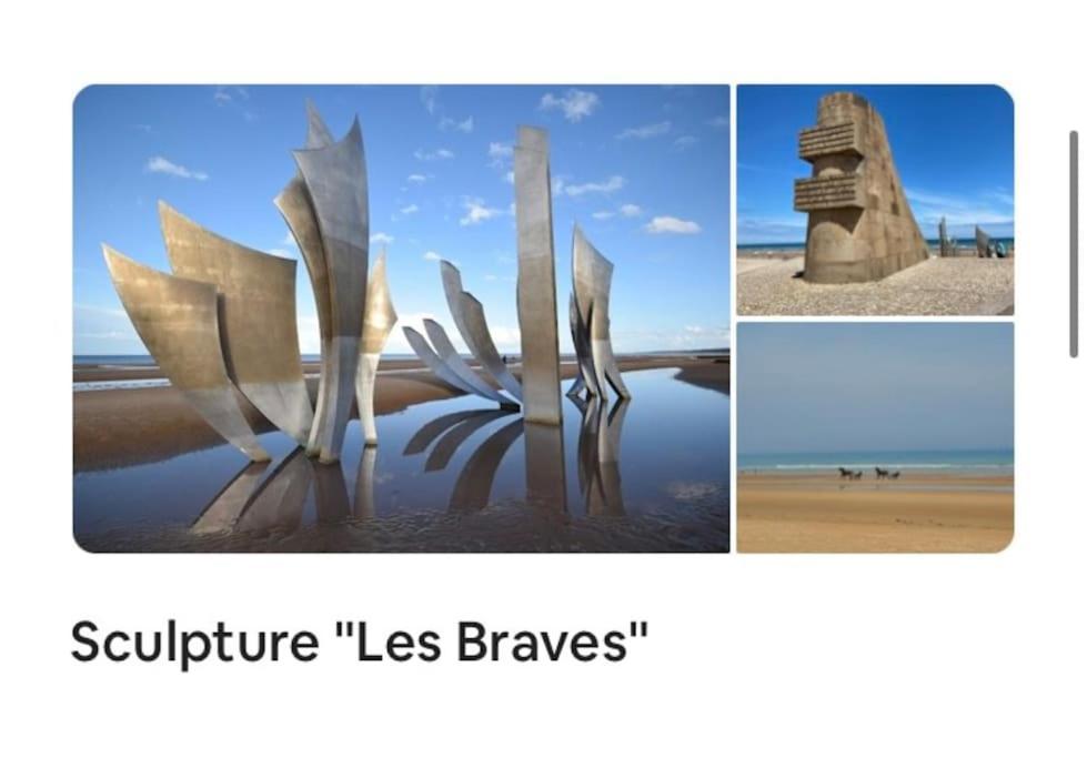 Au Coeur D'Omaha Beach- Colleville-Sur-Mer- Gite 2 Екстериор снимка