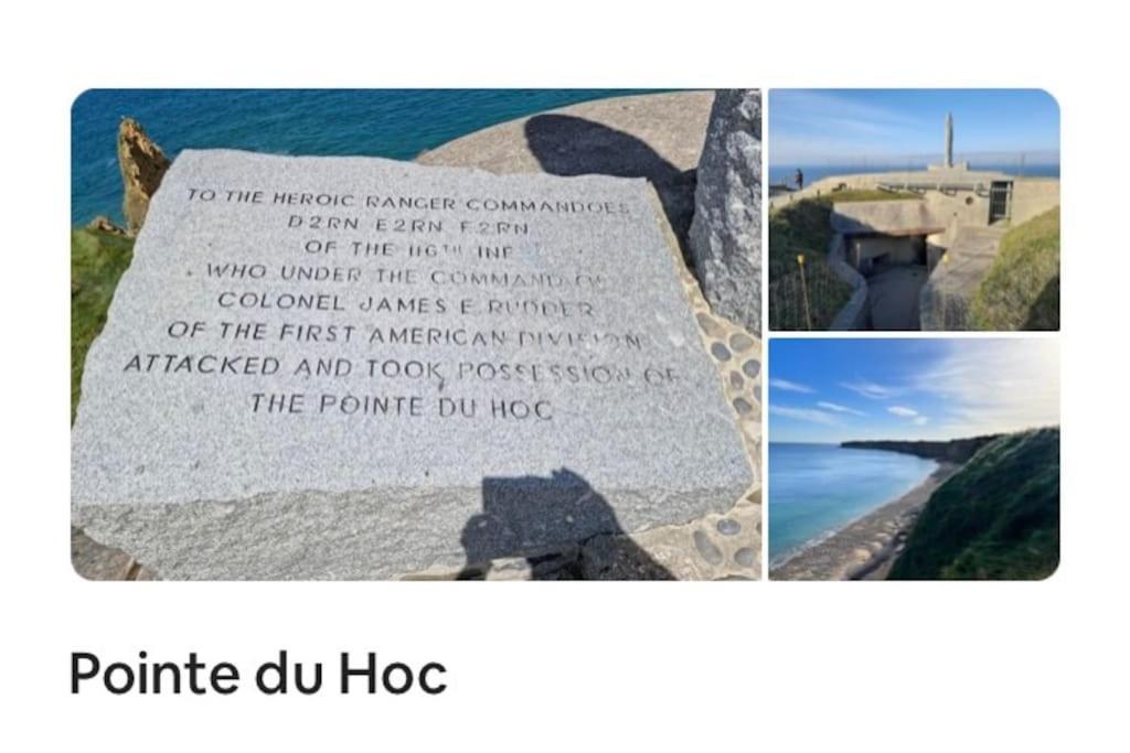 Au Coeur D'Omaha Beach- Colleville-Sur-Mer- Gite 2 Екстериор снимка